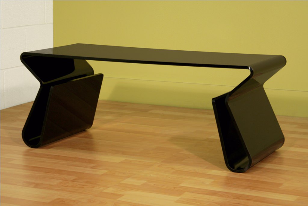 Image of: Acrylic Coffee Table With Glass