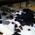 Acrylic Waterfall Coffee Table