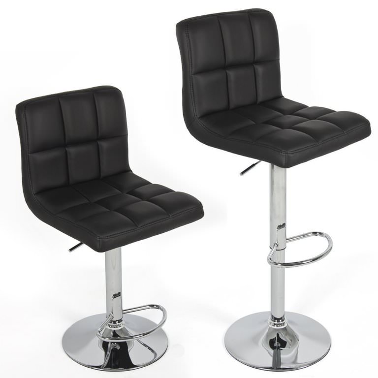 Image of: Adjustable Bar Stools With Arms