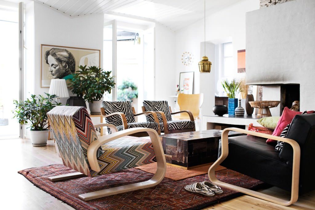 Image of: Adorable Bohemian Home Decor Living Room Ideas