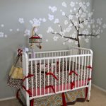 Adorable Cherry Blossom Wall Decor Ideas For Nursery Room