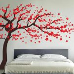 Adorable Large Cherry Blossom Wall Decor Ideas