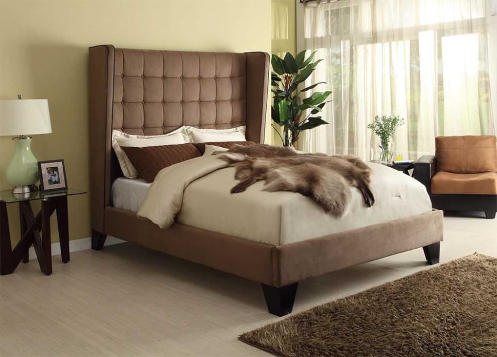 Image of: Allegro Upholstered King Bed