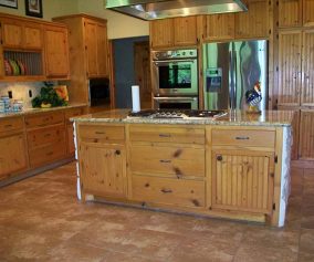 Amazing Knotty Pine Kitchen Cabinets