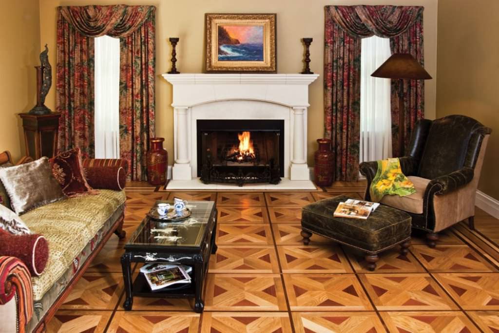 Image of: Americana Home Decor Living Room