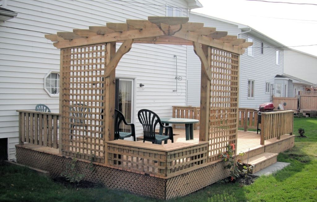 Image of: Backyard Decks And Landscaping Ideas