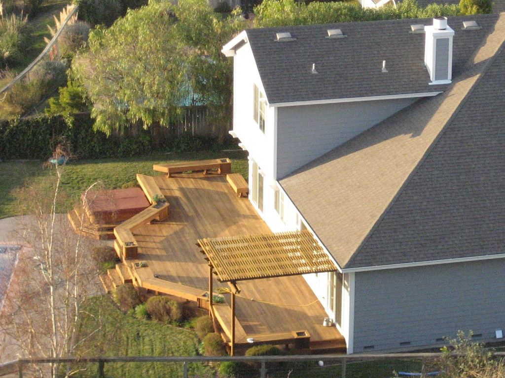 Image of: Backyard Decks And Patios