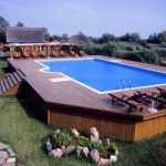 Backyard Decks With Pools