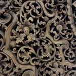 Bali Carved Wood Panels Divider