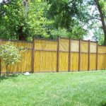 Bamboo Fence Panels Backyard Ideas