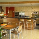 Bamboo Kitchen Cabinets For Apartment