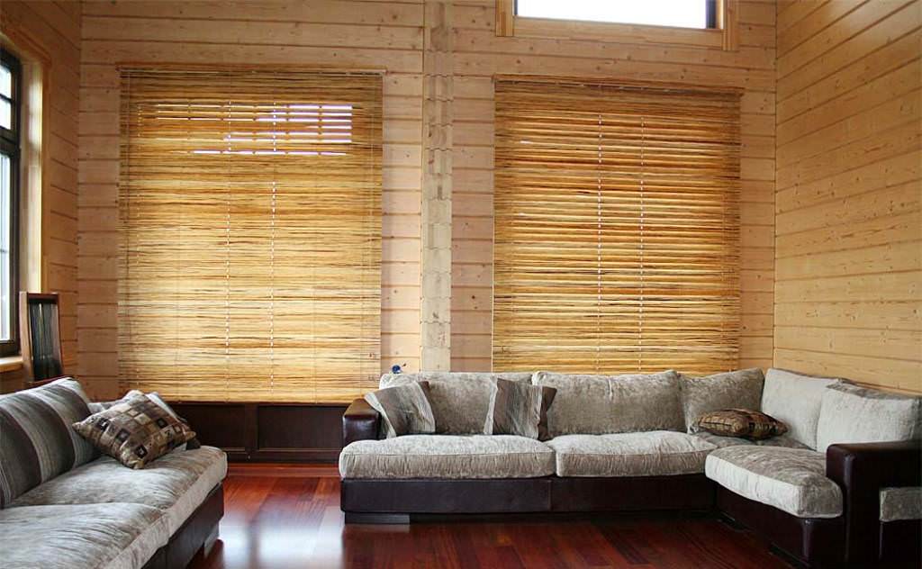 Image of: Bamboo Window Shades Ideas