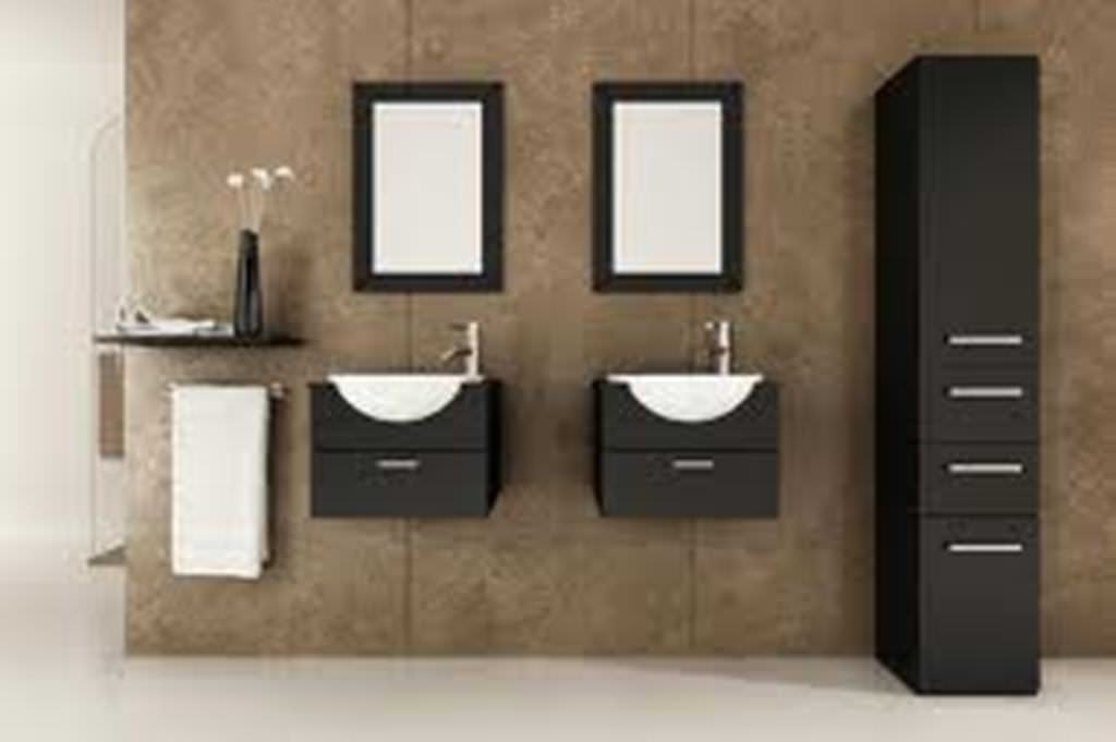 Image of: Bathroom Vanity Backsplash Ideas