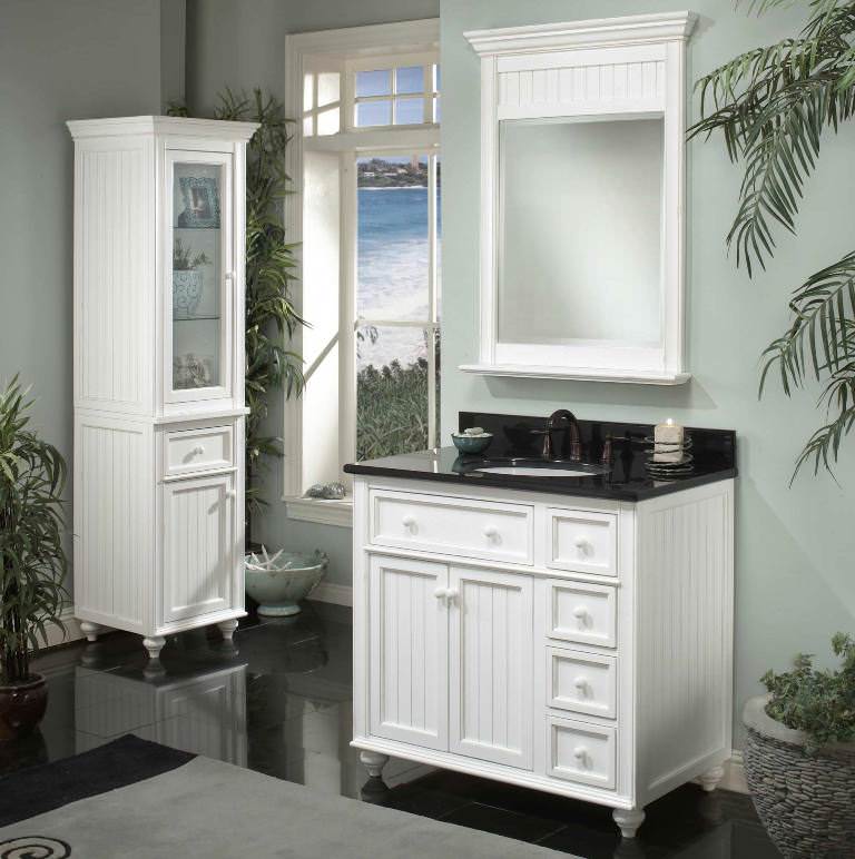 Image of: Bathroom Vanity Height
