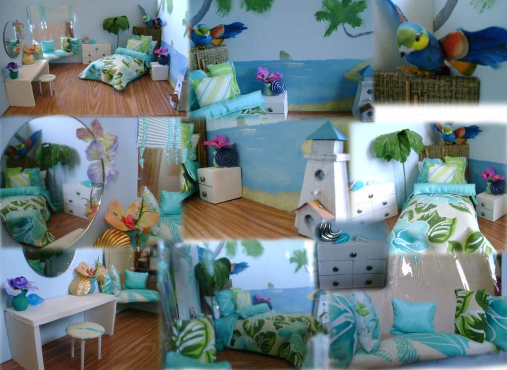 Image of: Beach Themed Bedrooms Ideas