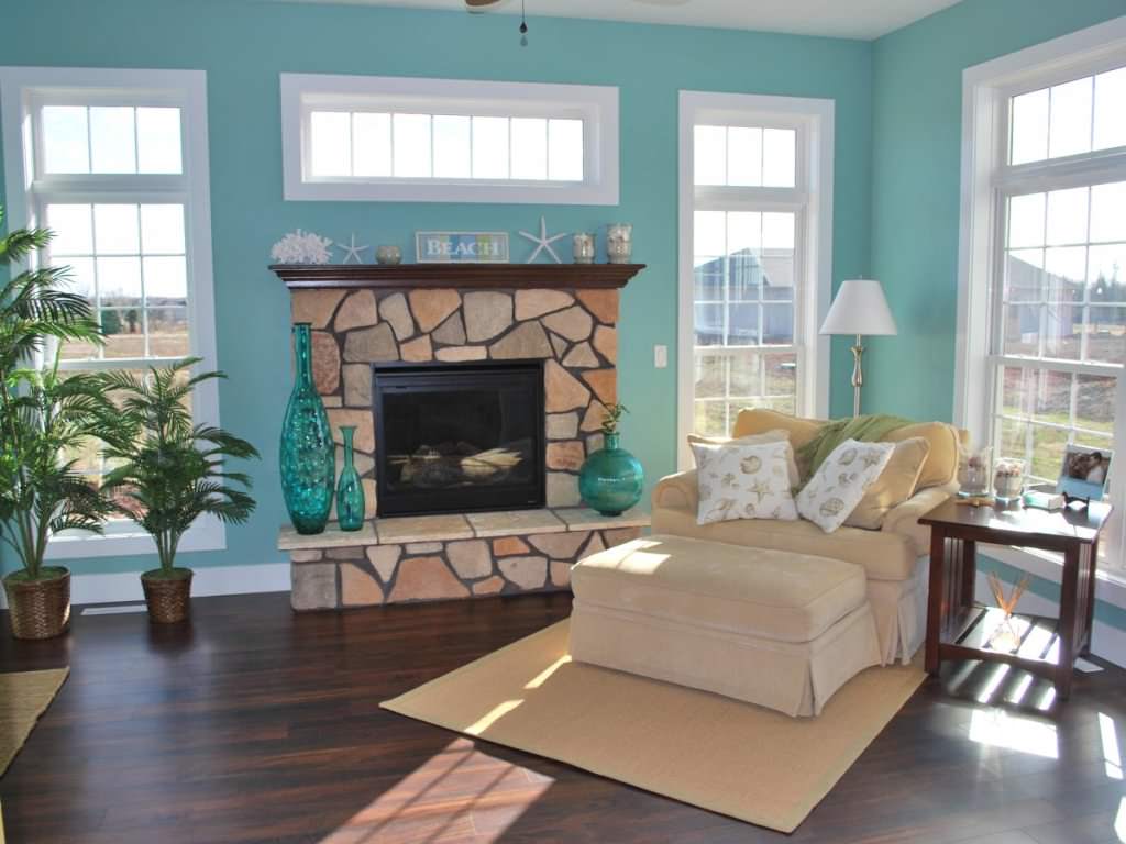 Image of: Beach Themed Living Rooms Decor