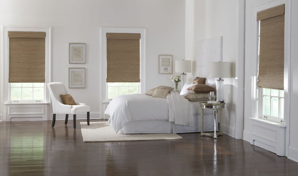 Image of: Beautiful Bamboo Window Shades Bedroom Ideas