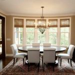 Beautiful Bamboo Window Shades With Elegant Living Room Design