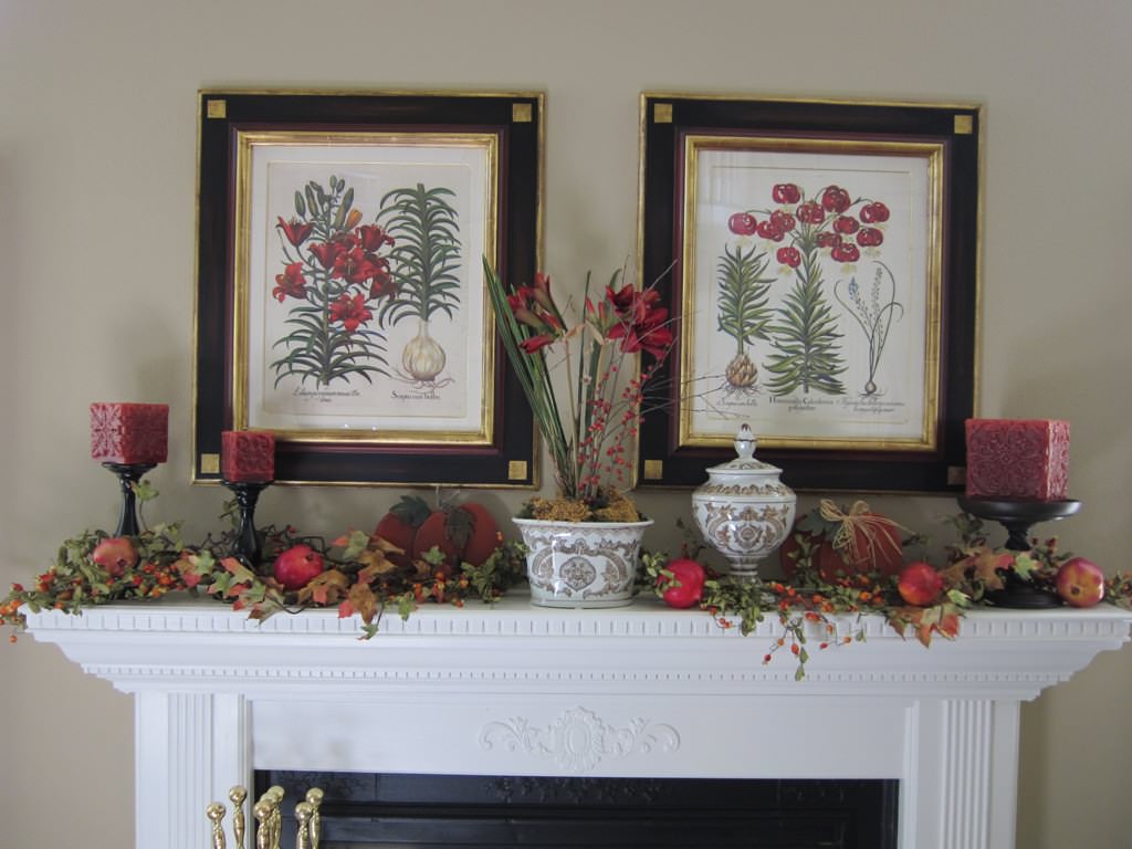 Image of: Beautiful Decorating Fireplace Mantels Ideas