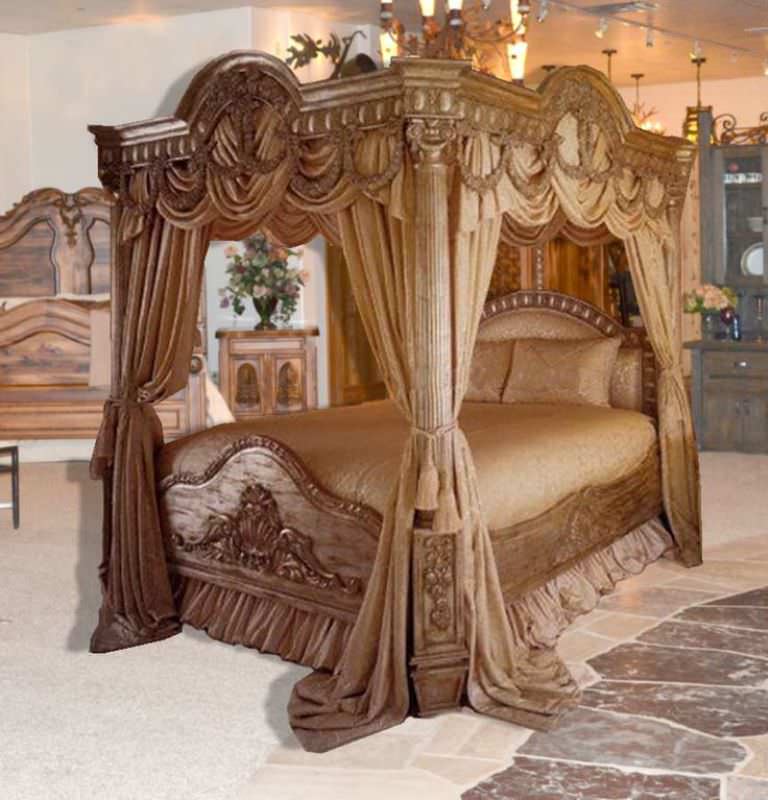 Image of: Bedroom Furniture Canopy Bed