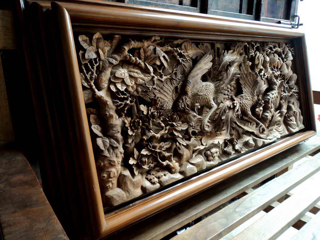Image of: Best Carved Wood Panels