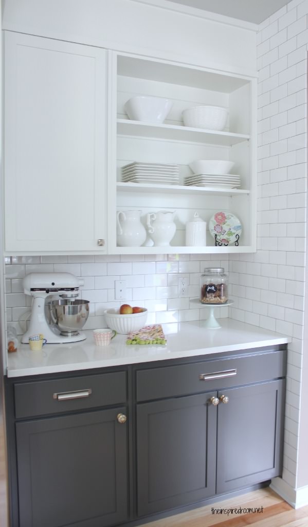 Image of: Best Gray For Cabinets 2014
