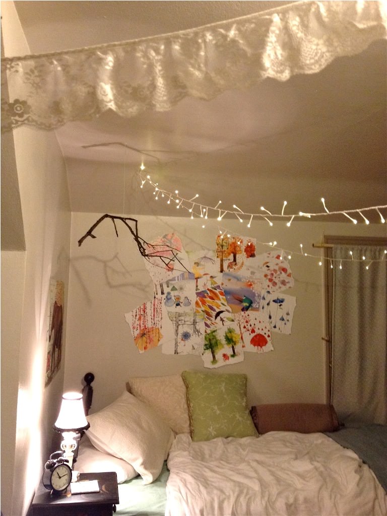 Image of: Best String Lights For Bedroom
