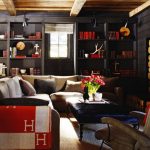 Black Color Americana Home Decor Living Room Ideas
