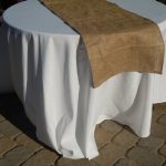 Burlap And Lace Table Runner In Bulk