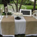 Burlap And Lace Table Runner Rental