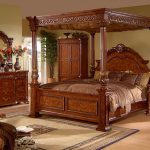 California King Canopy Bedroom Sets
