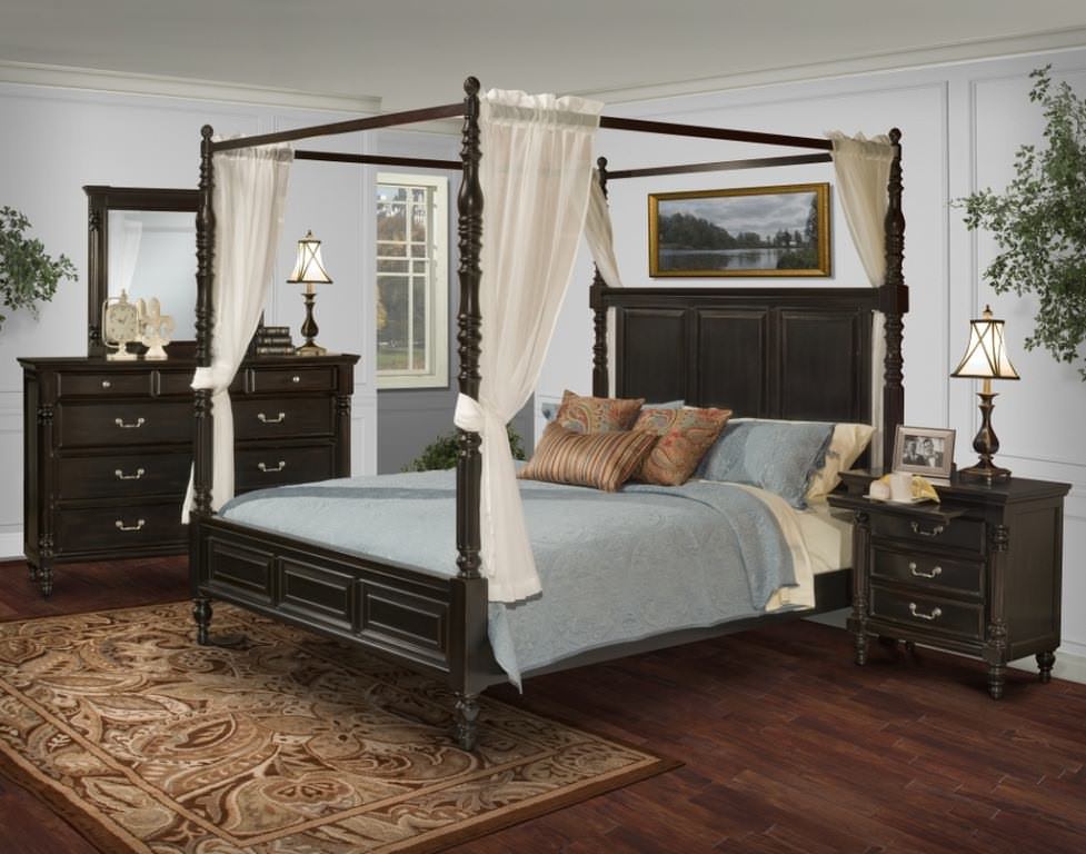 Image of: Canopy Bedroom Sets Furniture
