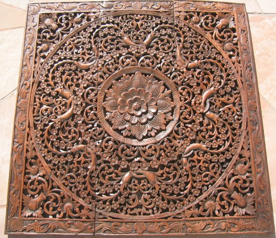 Image of: Carved Wood Panels Ideas