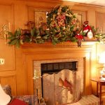 Christmas Decorating Fireplace Mantels Idea