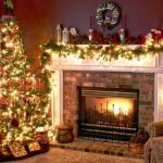 Christmas Decorating Fireplace Mantels Ideas