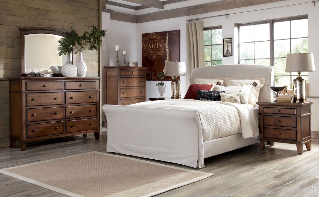 Image of: Coaster Upholstered King Bed