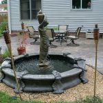 Concrete Fountains Ideas With Statue