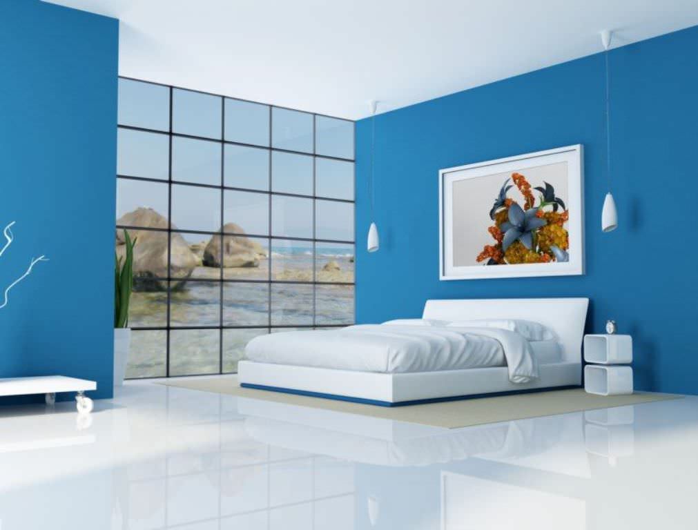 Image of: Cool Bedroom Color Schemes