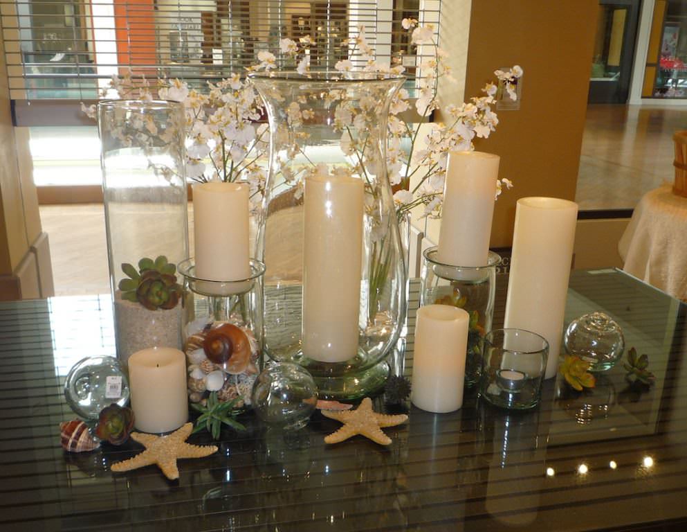 Image of: Country Dining Room Centerpieces