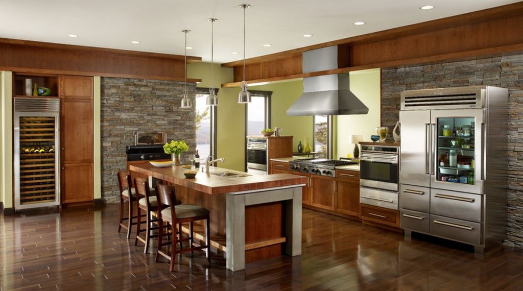 Image of: Country Kitchen Cabinets