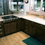 Cream Kitchen Cabinets With Dark Floors