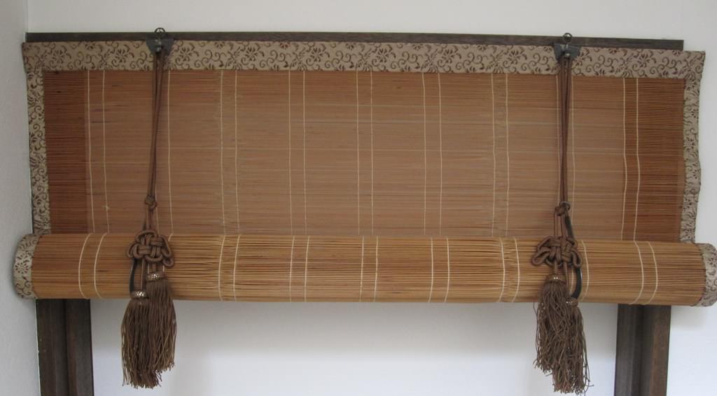 Image of: DIY Bamboo Window Shades