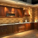 Dark Wood Kitchen Cabinets