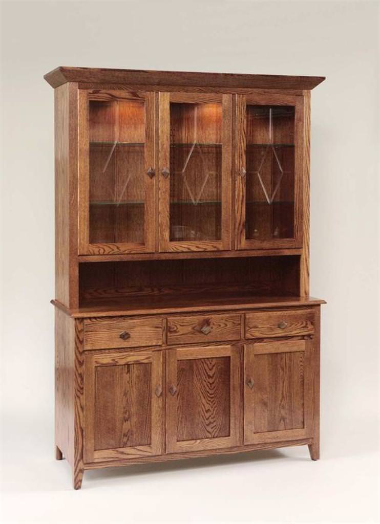 Image of: Decorating Dining Room Hutch Buffet