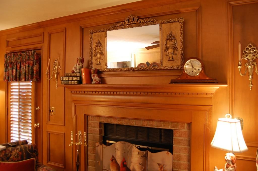 Image of: Decorating Fireplace Mantels Ideas And Designs