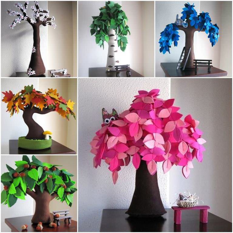 Image of: Decorative Trees For Home Decorations