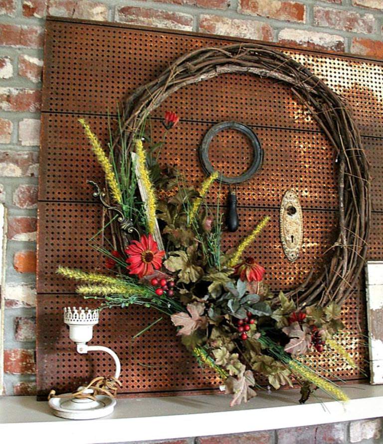 Image of: Decorative Wreaths For Home