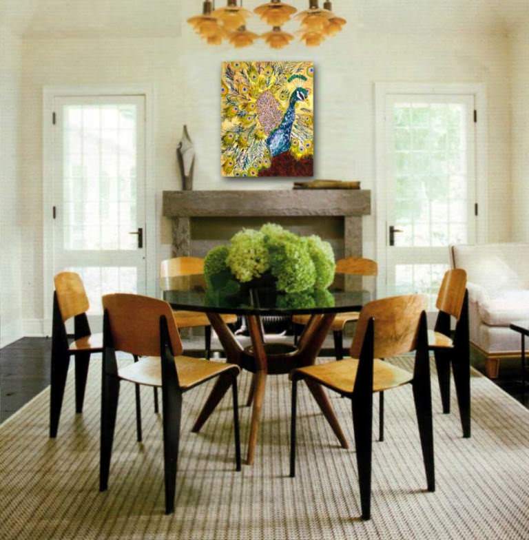 Image of: Dining Room Centerpiece Arrangements