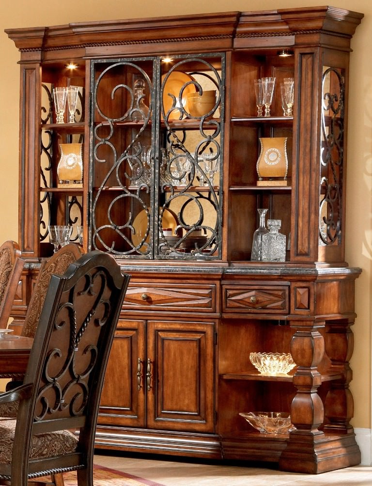 Image of: Dining Room Hutch Buffet