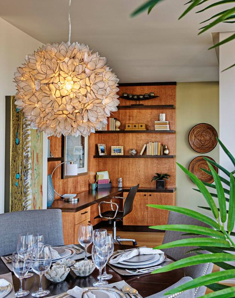 Image of: Dining Room Light Fixtures Rectangular